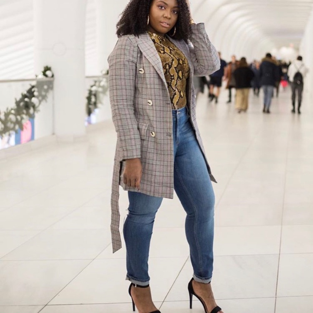 Belted Blazer